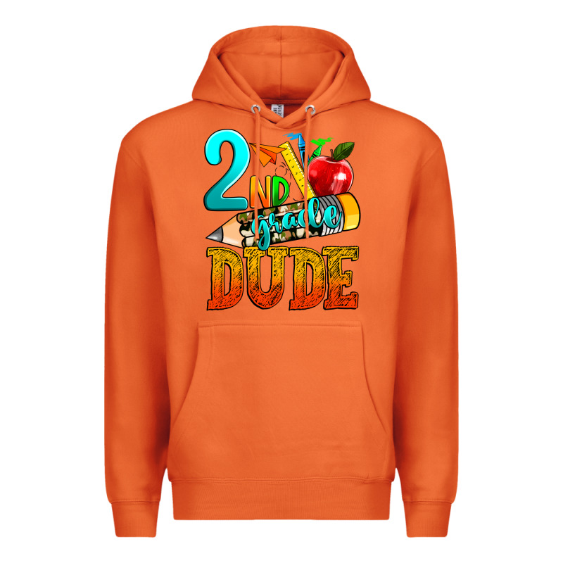 2nd Grade Dude Premium Hoodie by texasbilliewilder | Teevron