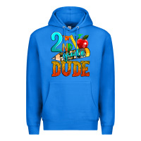 True Royal 2nd grade dude Premium Hoodie - texasbilliewilder