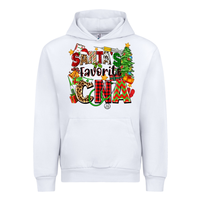 Santa's Favorite Cna Urban Hoodie by Zillion Design Studio | Teevron