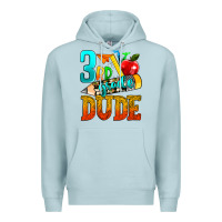 Blue Mist 3rd grade dude Premium Hoodie - texasbilliewilder