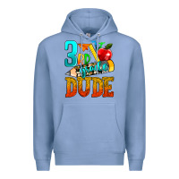 Colony Blue 3rd grade dude Premium Hoodie - texasbilliewilder