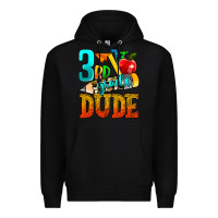Black 3rd grade dude Premium Hoodie - texasbilliewilder