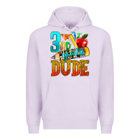 Lilac 3rd grade dude Premium Hoodie - texasbilliewilder