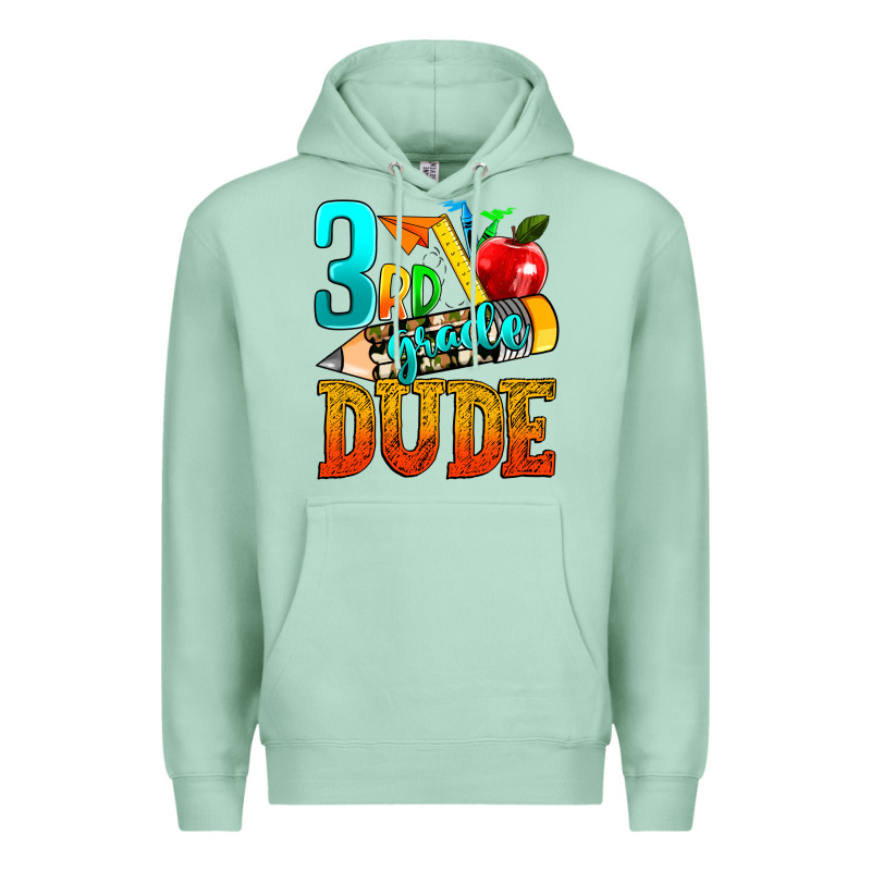 3rd Grade Dude Premium Hoodie by texasbilliewilder | Teevron