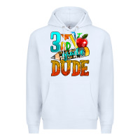 White 3rd grade dude Premium Hoodie - texasbilliewilder