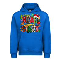 Cobalt head start christmas Urban Hoodie - Zillion Design Studio