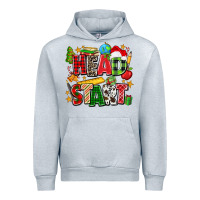 Heather Grey head start christmas Urban Hoodie - Zillion Design Studio