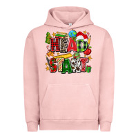 Pigment Salmon head start christmas Urban Hoodie - Zillion Design Studio