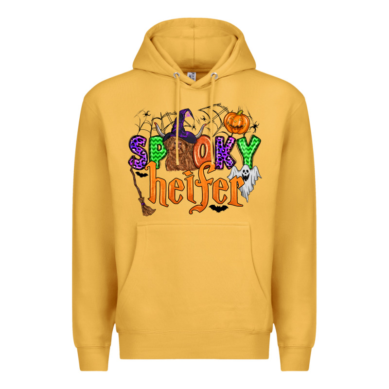 Spooky Heifer Premium Hoodie by Zillion Design Studio | Teevron