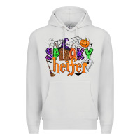 Dove Grey spooky heifer Premium Hoodie - Zillion Design Studio
