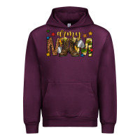 Mauve Wine army mom Urban Hoodie - texasbilliewilder