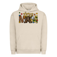 Pigment French Oak army mom Urban Hoodie - texasbilliewilder