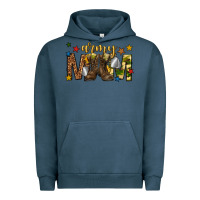 Pigment Midnight Navy army mom Urban Hoodie - texasbilliewilder