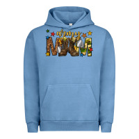 Pigment Pebble Blue army mom Urban Hoodie - texasbilliewilder