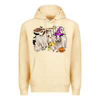 Halloween Farm Animals Premium Hoodie | Teevron