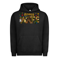 Pigment Black army wife western Urban Hoodie - texasbilliewilder