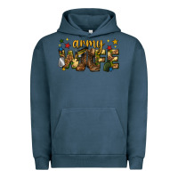 Pigment Midnight Navy army wife western Urban Hoodie - texasbilliewilder