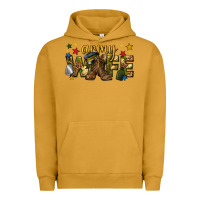 Pigment Peanut Butter army wife western Urban Hoodie - texasbilliewilder