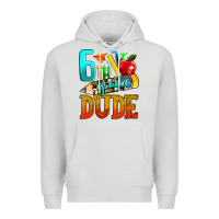 Dove Grey 6th grade dude Premium Hoodie - texasbilliewilder
