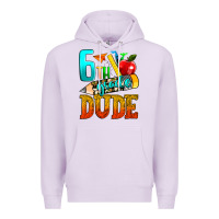 Lilac 6th grade dude Premium Hoodie - texasbilliewilder