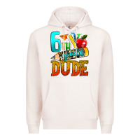 Pale Pink 6th grade dude Premium Hoodie - texasbilliewilder