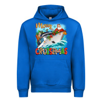 Cobalt merry cruisemas Urban Hoodie - Zillion Design Studio