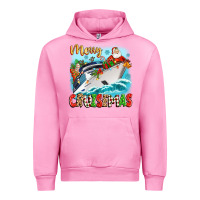 Fuchsia Pink merry cruisemas Urban Hoodie - Zillion Design Studio