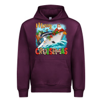 Mauve Wine merry cruisemas Urban Hoodie - Zillion Design Studio