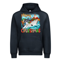 Navy merry cruisemas Urban Hoodie - Zillion Design Studio