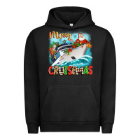 Pigment Black merry cruisemas Urban Hoodie - Zillion Design Studio