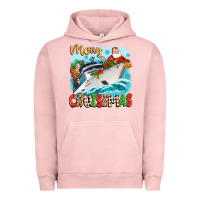 Pigment Salmon merry cruisemas Urban Hoodie - Zillion Design Studio