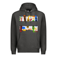 Charcoal Heather custom teacher name crayon Premium Hoodie - texasbilliewilder