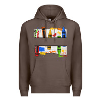Coffee custom teacher name crayon Premium Hoodie - texasbilliewilder