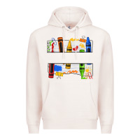 Pale Pink custom teacher name crayon Premium Hoodie - texasbilliewilder