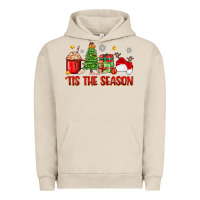Pigment French Oak 'tis the season christmas Urban Hoodie - Zillion Design Studio
