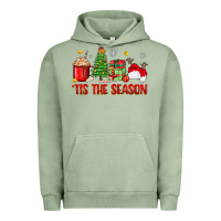 Pigment Oil Green 'tis the season christmas Urban Hoodie - Zillion Design Studio