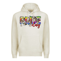 Oatmeal Heather pride day Premium Hoodie - Zillion Design Studio