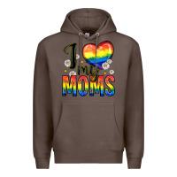 Coffee i love my moms Premium Hoodie - Zillion Design Studio