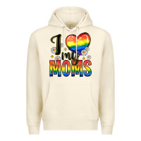 Sandshell i love my moms Premium Hoodie - Zillion Design Studio