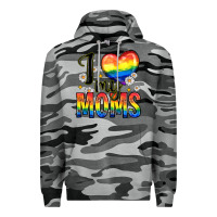 Slate Camo i love my moms Premium Hoodie - Zillion Design Studio