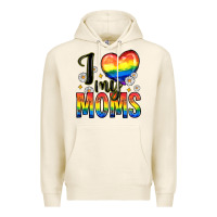 Tofu i love my moms Premium Hoodie - Zillion Design Studio