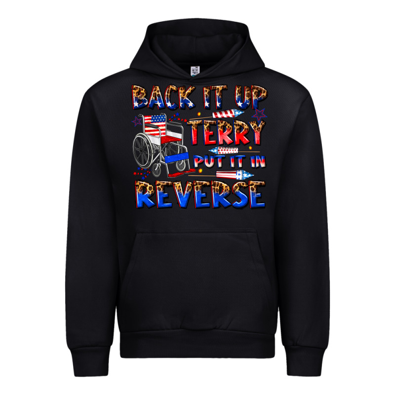 Back It Up Terry Put It In Reverse Billie Wilder Urban Hoodie by texasbilliewilder | Teevron
