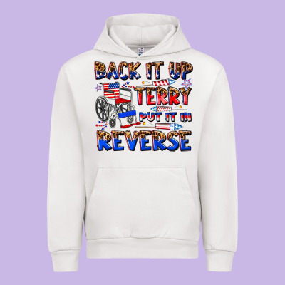 Urban Hoodie back it up terry put it in reverse billie wilder