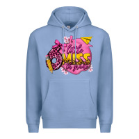 Colony Blue little miss 6th grade Premium Hoodie - texasbilliewilder