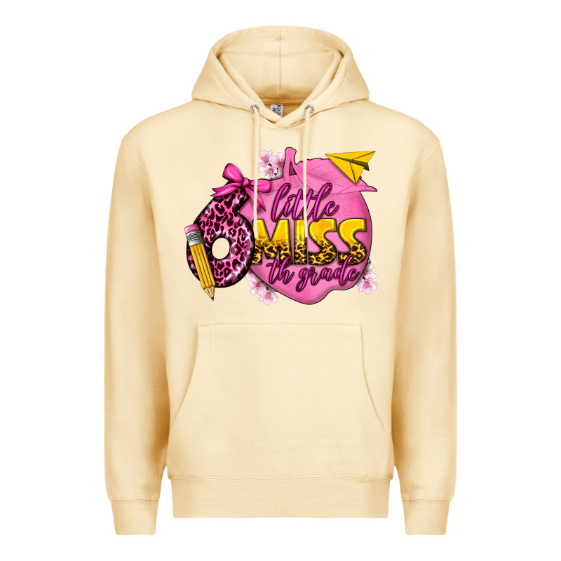 Little Miss 6th Grade Premium Hoodie by texasbilliewilder | Teevron