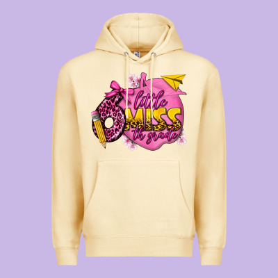 Little Miss 6th Grade Premium Hoodie Designed By Texasbilliewilder