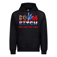 Black boom bitch get out the way Urban Hoodie - texasbilliewilder