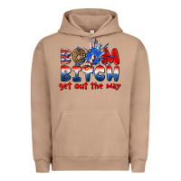 Pigment Burro boom bitch get out the way Urban Hoodie - texasbilliewilder