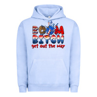 Pigment Grape Ice boom bitch get out the way Urban Hoodie - texasbilliewilder