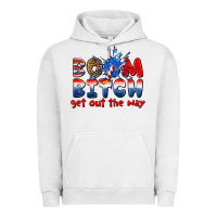 Pigment Lunar Rock boom bitch get out the way Urban Hoodie - texasbilliewilder